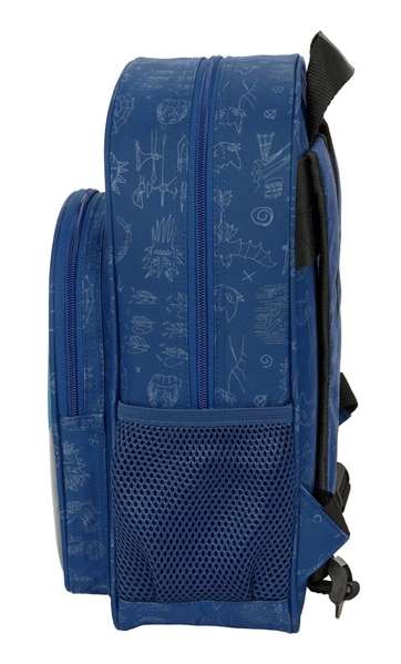 Safta Mochila Infantil Adaptable au Caddie avec Dessin Animé "Comment dresser ton dragon", 26 x 34 x 11 cm, Âge recommandé: 3 ans et plus