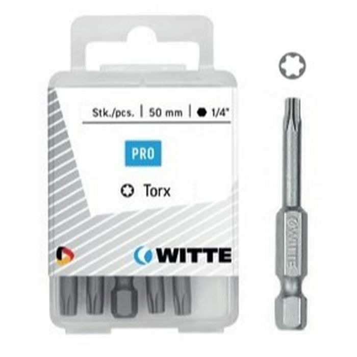 Ensemble de pointes WITTE Torx TX 30 5 Unités