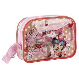 Cerdà Set de beauté - Sac à cosmétiques Minnie pour enfant - 18 x 13 x 4 cm