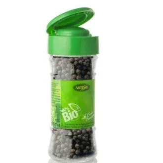 ARTEMIS BIO Pimienta Negra En Grano Especia 40Gr. Bio - Poivre Noir en Grains Bio 40g ARTEMIS BIO Pimienta Negra En Grano Especia 40Gr. Bio - Poivre Noir en Grains Bio 40g