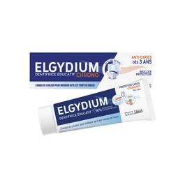 Elgydium Dentifrice Chrono - Action Fluorinol Anticaries, 50 ml, Soins Bucco-dentaires