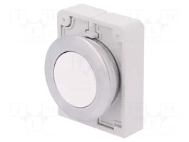 EATON ELECTRIC Bouton-poussoir RMQ-Titan blanc 30mm