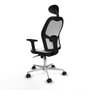 Piqueras y Crespo Chaise de Bureau Jorquera 2D086N1 Blanc