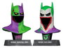 Batman DC Direct mini réplique 1/3 Pack de 2 masques de Batman Hush & Knightfall (Jokerized) (Gold Label) 18 cm