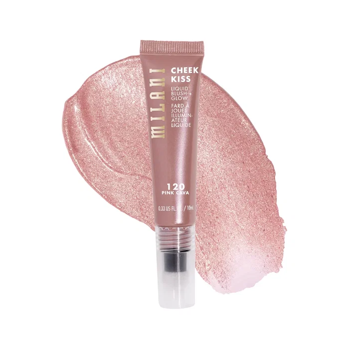 Milani Cheek Kiss Blush + Glow 120 Pink Cava Milani Cheek Kiss Blush + Glow 120 Pink Cava