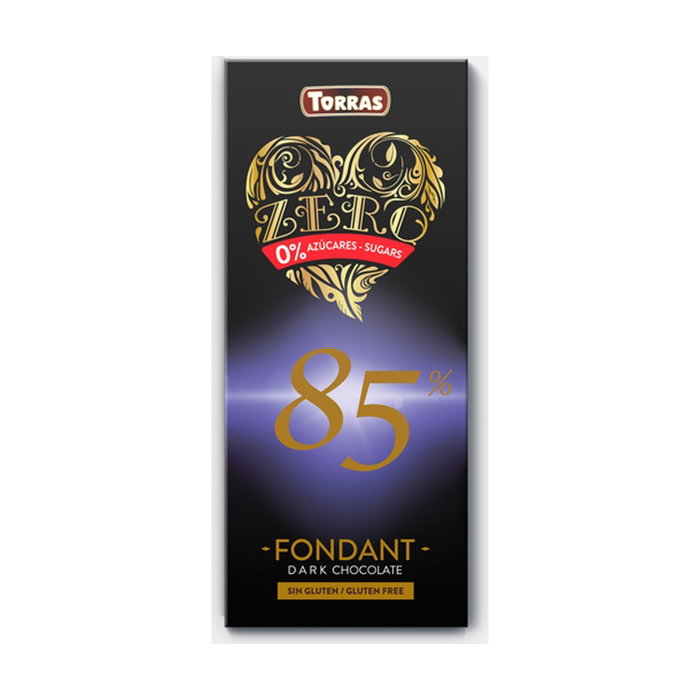 TORRAS Chocolat Cacao 85% Zero 100g TORRAS Chocolat Cacao 85% Zero 100g