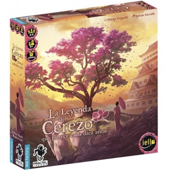 TCG Factory Fractal Juegos La Leyenda del Cerezo Jeu de Société - Légende du Cerisier qui Fleurit Tous les 10 Ans - Familial 2-4 Joueurs 20 Min TCG Factory Fractal Juegos La Leyenda del Cerezo Jeu de Société - Légende du Cerisier qui Fleurit Tous les 10 Ans - Familial 2-4 Joueurs 20 Min