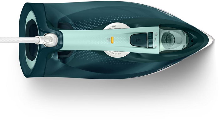 Philips DST7031/70 Fer à repasser vapeur 7000 Series - Puissance 2800 W - Semelle SteamGlide Plus - Réservoir 300 ml - Vert opale