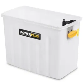 Powerplus - Broyeur de végétaux électrique 2800W avec coupe-branches jusqu'à 45mm, moteur à induction et sac de récupération 50L