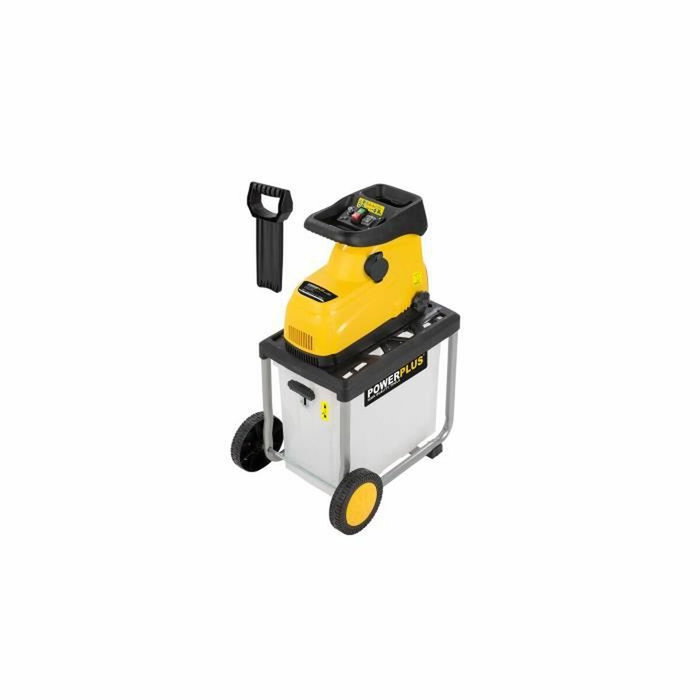Powerplus Broyeur de végétaux 2800W Jaune - Noir Powerplus Broyeur de végétaux 2800W Jaune - Noir