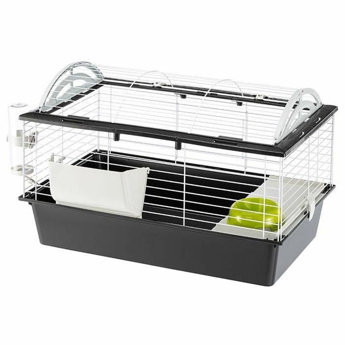 Ferplast Casita 80 - Cage pour cobaye ou lapin - 78 x 48 x 50 cm