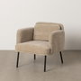 BigBuy Home Fauteuil Noir 72 x 72 x 73 cm