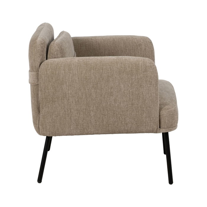 BigBuy Home Fauteuil Noir 72 x 72 x 73 cm BigBuy Home Fauteuil Noir 72 x 72 x 73 cm
