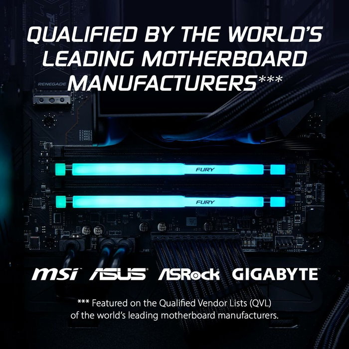 Mémoire RAM Kingston KF560C30BBEA-32 32 GB DDR5 SDRAM DDR5 cl30