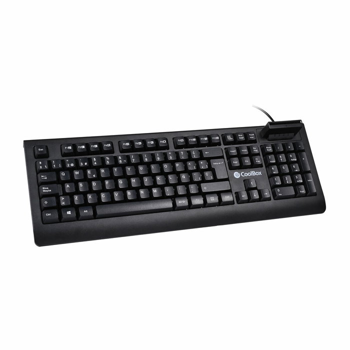 Clavier CoolBox COO-TEC04DNI Noir Espagnol Qwerty Clavier CoolBox COO-TEC04DNI Noir Espagnol Qwerty