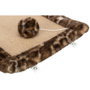 Trixie LEO Tapis griffoir Brun imprimé léopard 55 x 35 cm