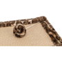 Trixie LEO Tapis griffoir Brun imprimé léopard 55 x 35 cm