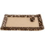 Trixie LEO Tapis griffoir Brun imprimé léopard 55 x 35 cm