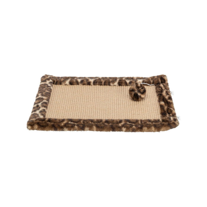 Trixie LEO Tapis griffoir Brun imprimé léopard 55 x 35 cm