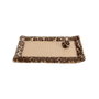 Trixie LEO Tapis griffoir Brun imprimé léopard 55 x 35 cm