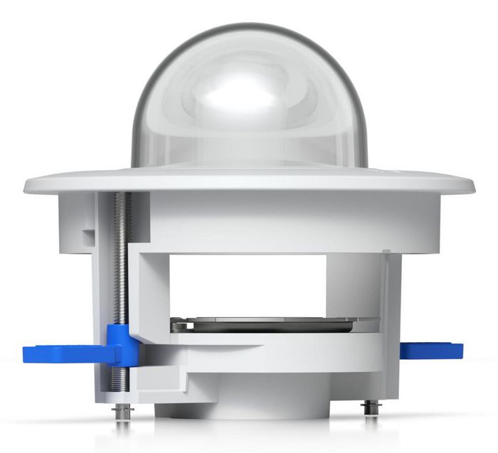 Ubiquiti G5 Dome Ultra - Support Encastré Plat pour Mural ou Plafond - 100 x 88 mm (4" x 3,5") - Blanc