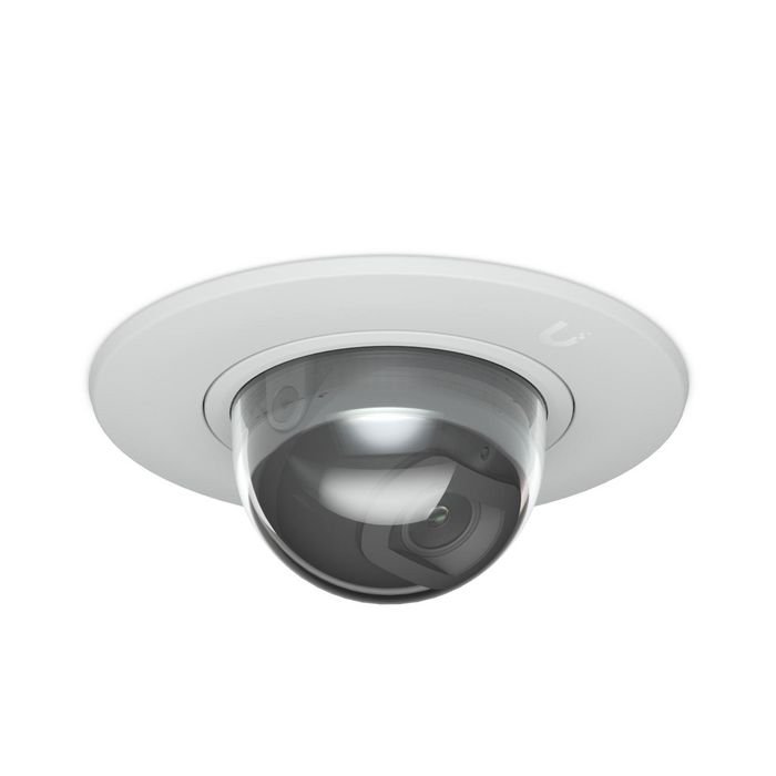 Ubiquiti G5 Dome Ultra - Support Encastré Plat pour Mural ou Plafond - 100 x 88 mm (4" x 3,5") - Blanc