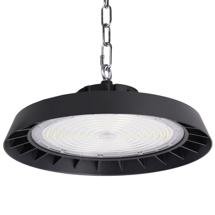 Cloche LED 200W réglable avec puces Philips et driver Lifud 1-10V, CCT sélectionnable