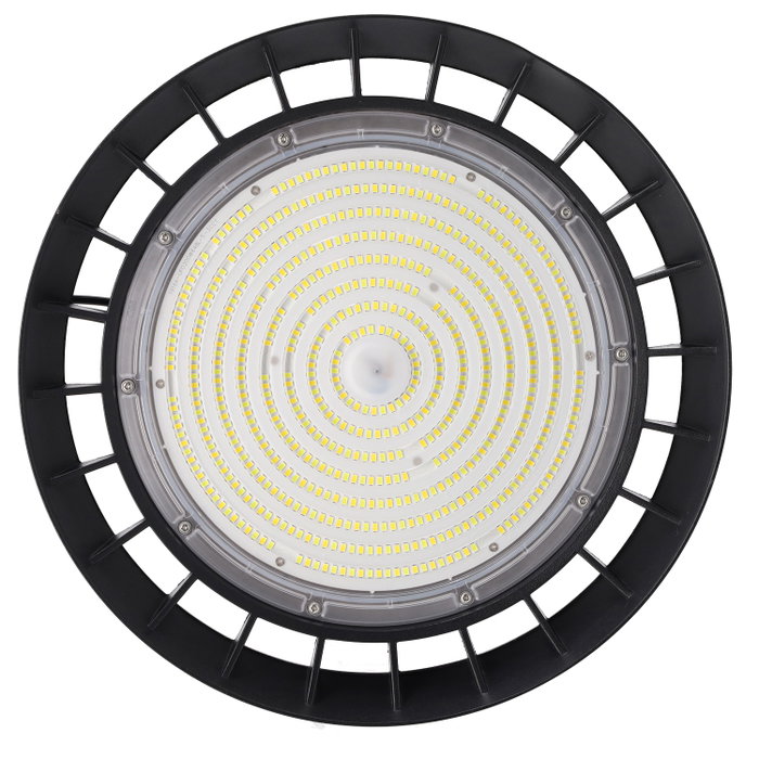 Cloche LED 200W réglable avec puces Philips et driver Lifud 1-10V, CCT sélectionnable