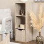Home Deco Factory Étagère Pietra avec 3 compartiments, effet travertino