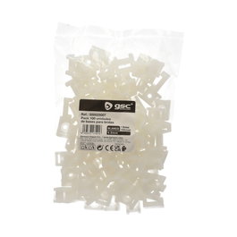 Hantums Pack de 100 bases pour colliers de serrage 4,5 mm