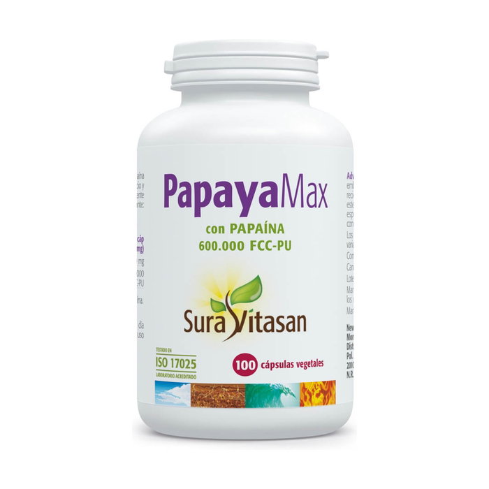 SURA VITASAN Papaya Max 100 capsules végétales