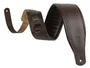 LEVYS Correa Amped Leather Series 3" - Brun Foncé