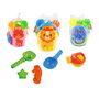 Marbueno Conjunto Cubo con Accesorios Design Lion 22x15 cm