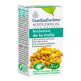 ESENTIAL AROMS Encens de l'Inde Huile Essentielle BIO 5ml