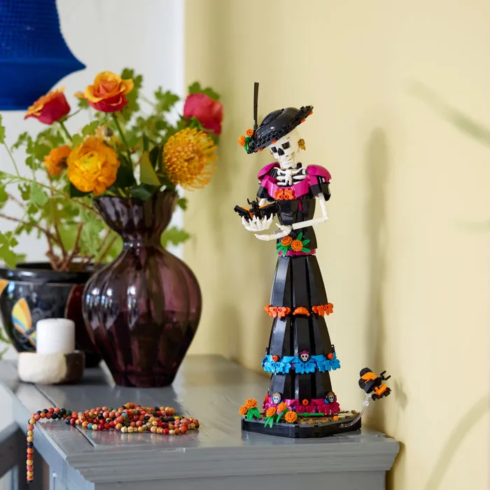 LEGO Ideas 21372 La Catrina - Set de Construction pour Adulte - Décoration DIY Dia del Muertos - Cadeau