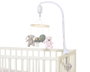 KioKids Mobile de berceau musical avec peluches en coton - Rose