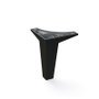 Q&Q Pied en plastique modèle CALI H110 Noir mat