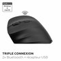 Mobility Lab M30W-L Souris sans fil ergonomique verticale pour gaucher, Noir