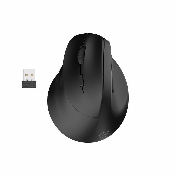 Mobility Lab M30W-L Souris sans fil ergonomique verticale pour gaucher, Noir
