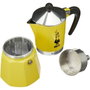 Bialetti Rainbow Cafetière Italienne Jaune 6 Tasses