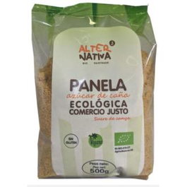 Alternativa 3 Sucre de Canne Bio d'Équateur 500g - Non Raffiné, Naturel, Vegan, Sans Gluten