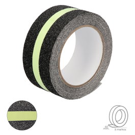 WOLFPACK LINEA PROFESIONAL Cinta Antideslizante Fluorescente 50 mm x 5 m