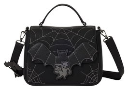 Loungefly Mickey & Minnie sac à bandoulière Spiderweb and Bats