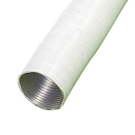 WOLFPACK LINEA PROFESIONAL Gaine aluminium compacte blanche Ø 120 mm / 5 mètres