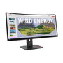 Lenovo 64AEGAT1EU Moniteur incurvé 34 pouces WQHD 3440x1440 144 Hz USB-C HDR10 Noir