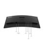 Lenovo 64AEGAT1EU Moniteur incurvé 34 pouces WQHD 3440x1440 144 Hz USB-C HDR10 Noir