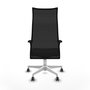 Piqueras y Crespo Chaise de Bureau Albacete Gris et Noir