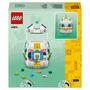 LEGO 40816 L'Oeuf de Pâques Décoratif à Construire - Set de Construction Créatif pour Enfants 9 ans et Plus, Fête de Pâques