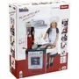 KLEIN Cuisine électronique pour enfant MIELE avec effets sonores, plaques, four, évier et accessoires - Jouet d'imitation 3 ans et plus