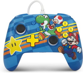 PowerA Manette filaire améliorée Nintendo Switch Mushroom Kingdom Friends